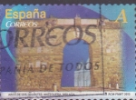 Stamps Spain -  Arco de los Gigantes- Antequera  (3)
