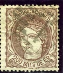 Stamps Spain -  Efigie Alegórica de España