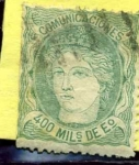 Stamps Spain -  Efigie Alegórica de España