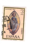 Stamps : Europe : Spain :  Navidad.La Virgen y el Niño.Navarra