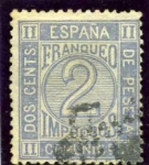 Stamps Spain -  Cifras