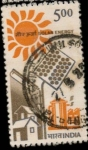 Stamps India -  energia solar