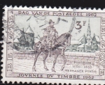Stamps : Europe : Belgium :  Mensajero Postal
