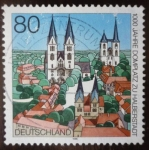 Sellos de Europa - Alemania -  100 años Domplatz Zu Halberstadt