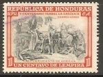 Sellos de America - Honduras -  DESCUBRIMIENTO  DE  AMÈRICA