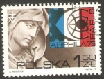 Stamps Poland -  2206 - Arphila 75, Cabeza de Santa Ana