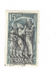 Stamps : Europe : Spain :  Monasterio de Sto Domingo de Silos