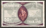 Stamps Thailand -  SEMANA  INTERNACIONAL  DE  LA  CARTA
