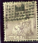 Stamps Spain -  Alegoría de España
