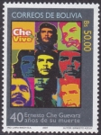 Stamps Bolivia -  40 Años de la muerte de Ernesto Che Guevara