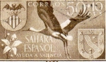 Stamps Spain -  sahara español