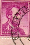 Stamps Spain -  lincoln