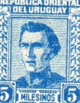 Stamps Spain -  uruguay