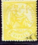 Stamps Spain -  Alegoría de la Justica