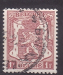 Stamps Belgium -  Escudo y león Rampante