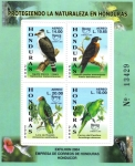 Stamps Honduras -  Protegiendo La Naturaleza en Honduras