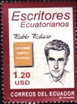 Sellos de America - Ecuador -  Escritores Ecuatorianos- Pablo Palacio