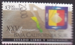 Sellos de America - M�xico -  XXV Aniversario Baja California Sur