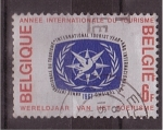 Stamps Belgium -  Año Internacional del Turismo