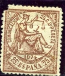 Stamps Spain -  Alegoría de la Justicia