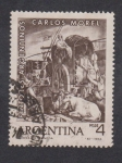 Stamps : America : Argentina :  pintores argentinos