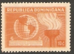 Stamps Dominican Republic -  150 th  ANIVERSARIO   DE   LA   CONSTITUCIÒN   DE  LOS   ESTADOS   UNIDOS   DE   NORTE   AMÈRICA
