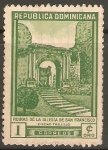 Stamps : America : Dominican_Republic :  RUINAS   DE   LA   IGLESIA   DE   SAN   FRANCISCO