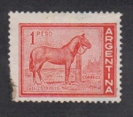 Stamps Argentina -  Caballo Criollo