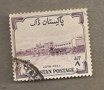 Stamps Pakistan -  Molino de Jute