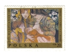Stamps : Europe : Poland :  S. Wyspianski