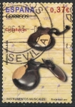 Sellos de Europa - Espaa -  ESPAÑA 2013 INSTRUMENTOS MUSICALES. CASTAÑUELAS.02