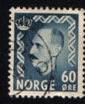 Sellos de Europa - Noruega -  Haakon VII de Noruega
