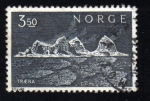 Stamps Norway -  Isla Traena en el Litoral del Norte