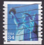 Stamps United States -  Estatua de la Libertad