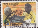 Sellos de Africa - Tanzania -  Padre de la Nación-Julius K.Nyerere