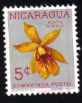 Stamps Nicaragua -  Bletia Roezlii