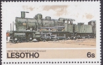 Sellos del Mundo : Africa : Lesotho : Tren