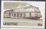 Sellos del Mundo : Africa : Lesotho : Tren