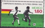 Sellos del Mundo : America : M�xico : Campeonato mundial de Futbol España 1982