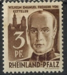Stamps Germany -  RHINE PALATINATE SCOTT_6N2 WIHELM E.F. VON KETTELER
