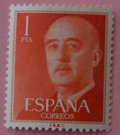 Stamps : Europe : Spain :  General Franco. Edifil 1153