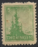 Stamps Germany -  DDR THURINGIA SCOTT_16N3 ABETOS