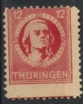 Stamps Germany -  DDR THURINGIA SCOTT_16N6.01 SCHILLER