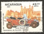 Stamps Nicaragua -  ROLLS   ROYCE   1910