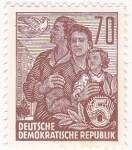 Stamps : Europe : Germany :  Família