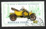 Stamps : Europe : Hungary :  75 Años del Auto Club Hungaro