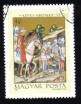 Sellos del Mundo : Europa : Hungr�a : Kepes kronika 1370