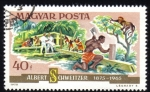 Stamps Hungary -  Albert Schweitzer 1875-1965