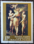 Stamps : Europe : Hungary :  Battista Naldini: Las tres gracias