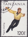 Stamps Tanzania -  Patinaje
